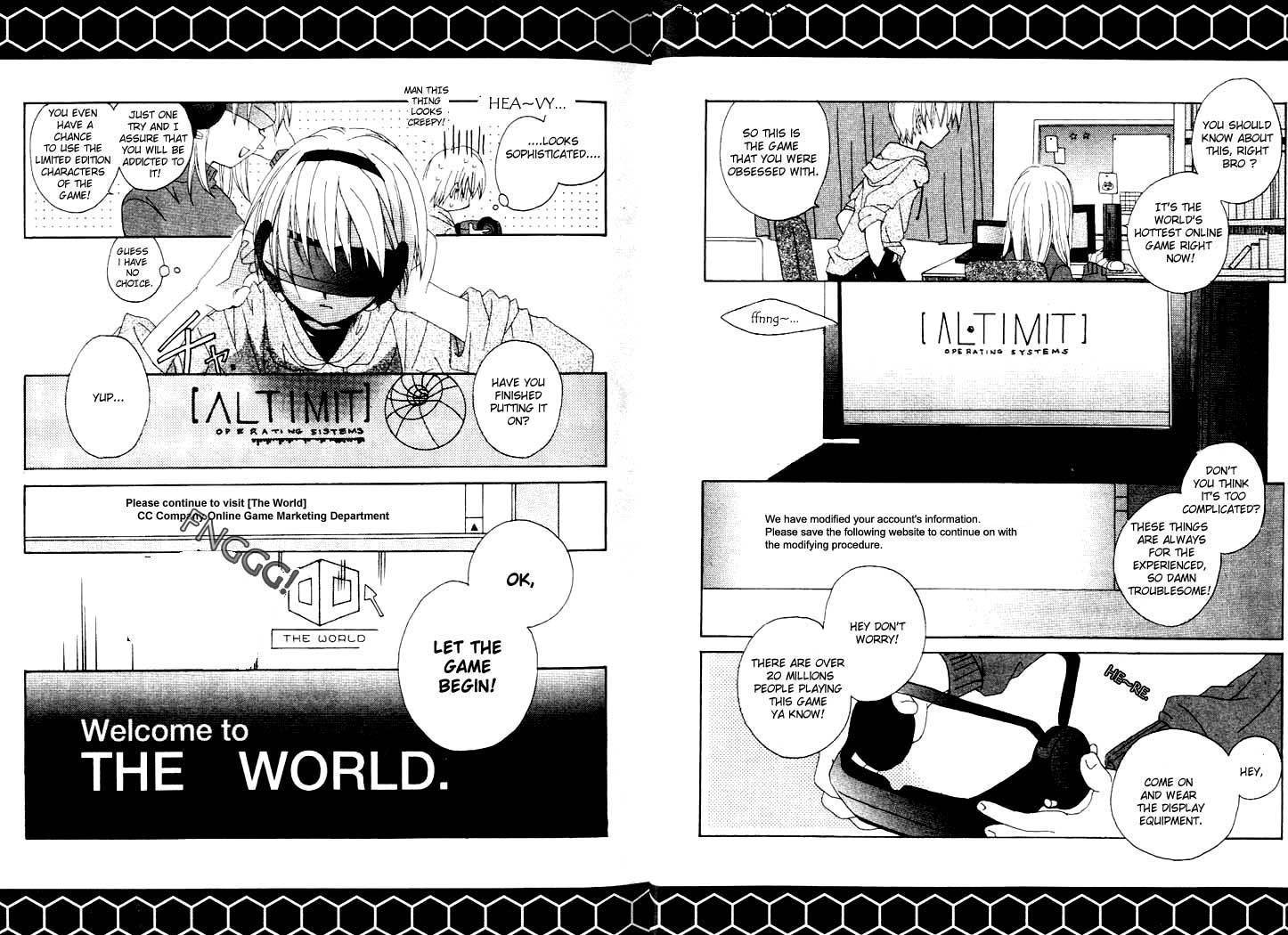 .hack//Tasogare no Udewa Densetsu chapter 1 page 14