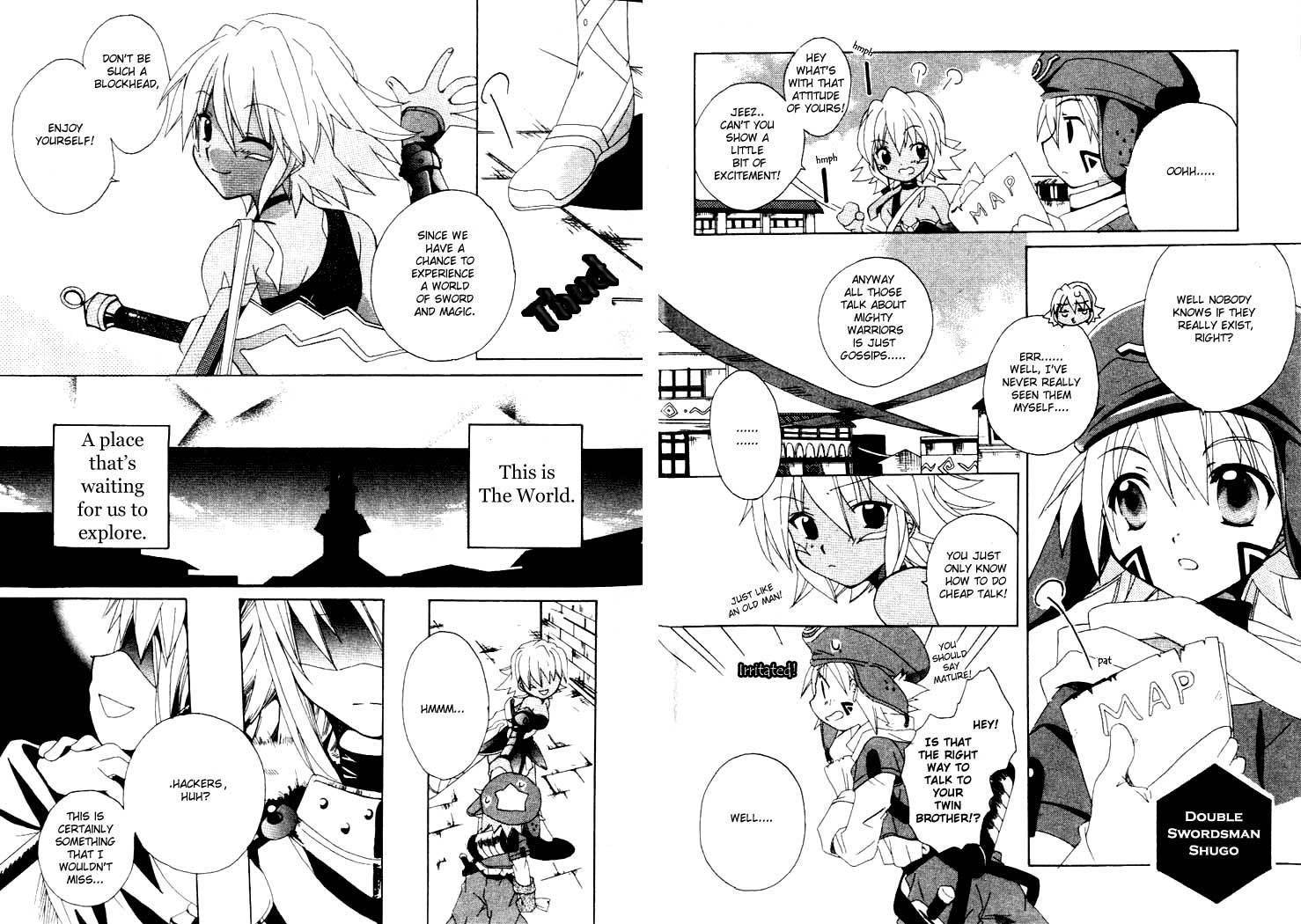 .hack//Tasogare no Udewa Densetsu chapter 1 page 7