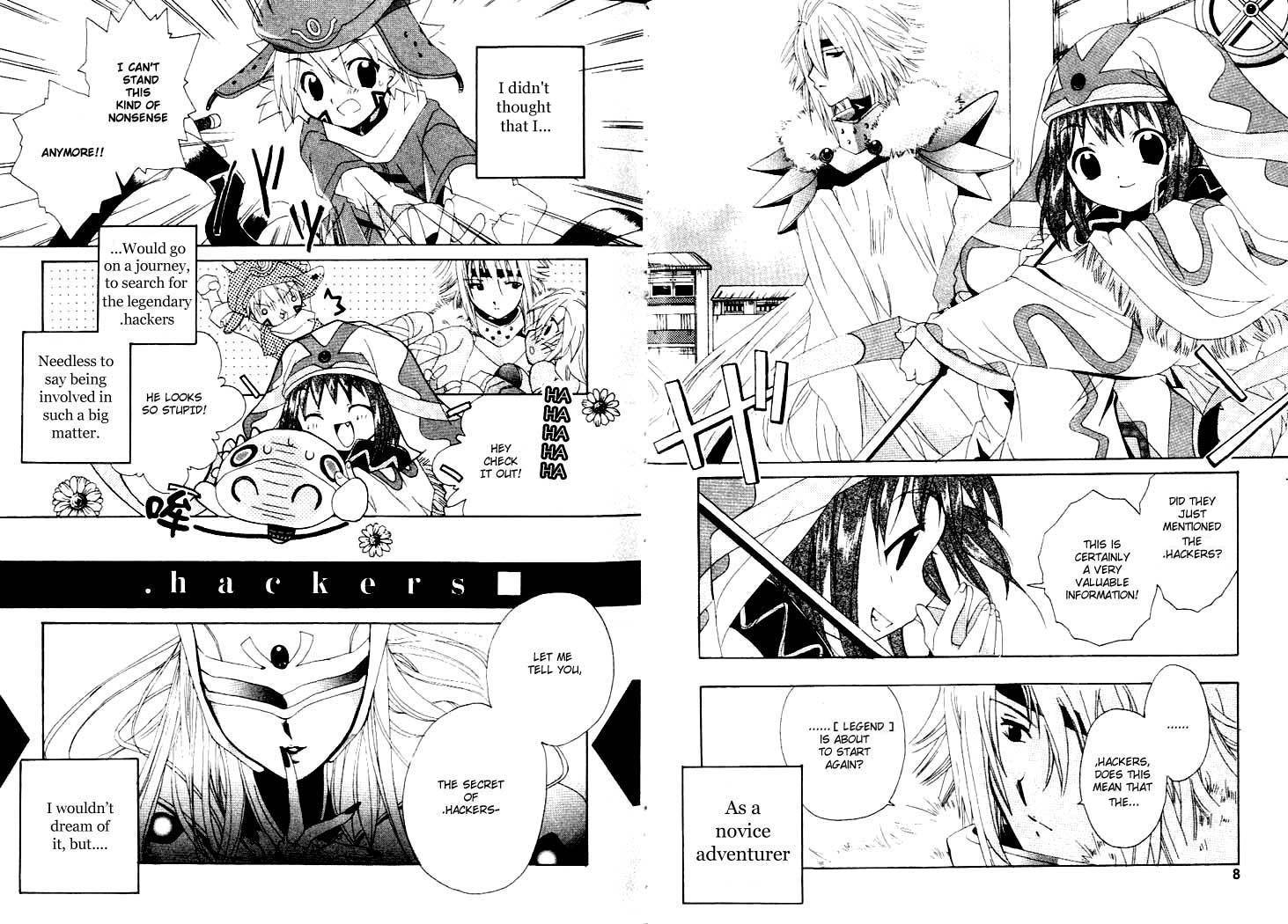 .hack//Tasogare no Udewa Densetsu chapter 1 page 8