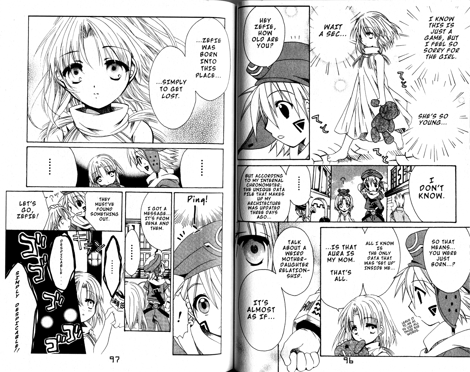 .hack//Tasogare no Udewa Densetsu chapter 10 page 3