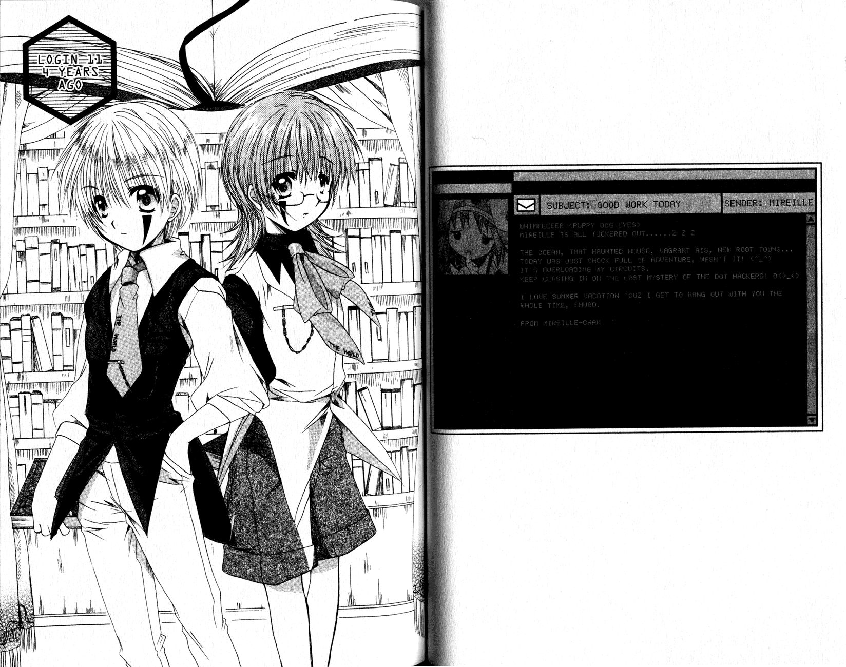 .hack//Tasogare no Udewa Densetsu chapter 11 page 1