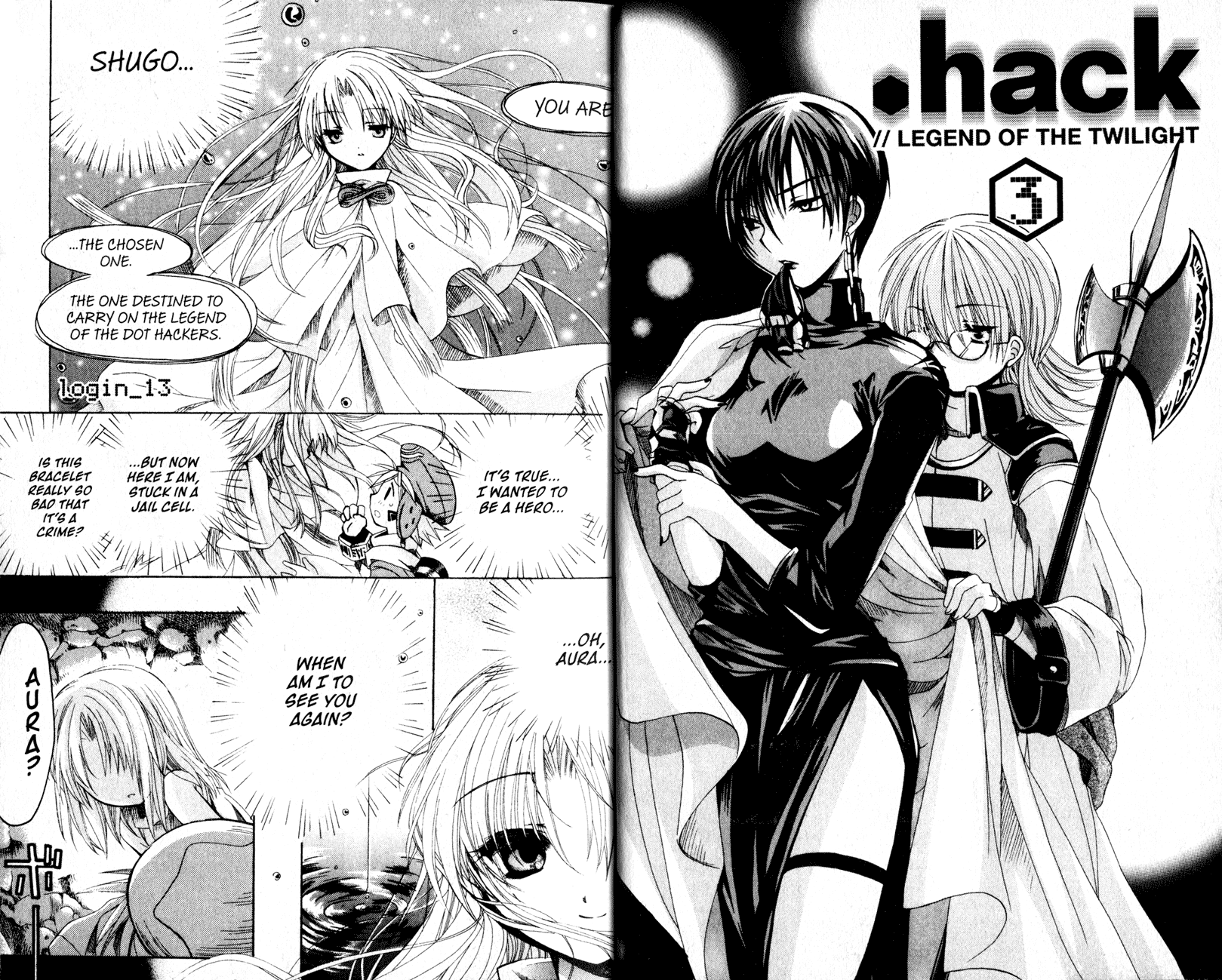 .hack//Tasogare no Udewa Densetsu chapter 13 page 7