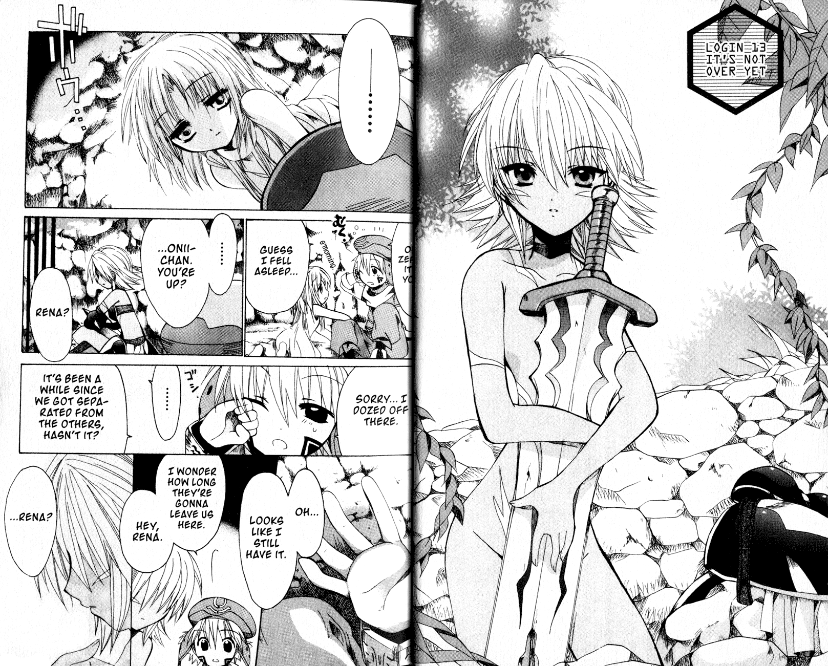 .hack//Tasogare no Udewa Densetsu chapter 13 page 8