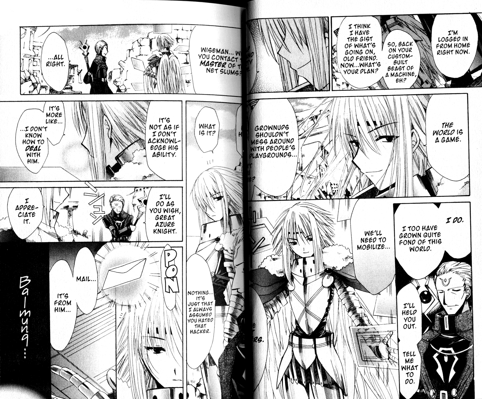 .hack//Tasogare no Udewa Densetsu chapter 14 page 8