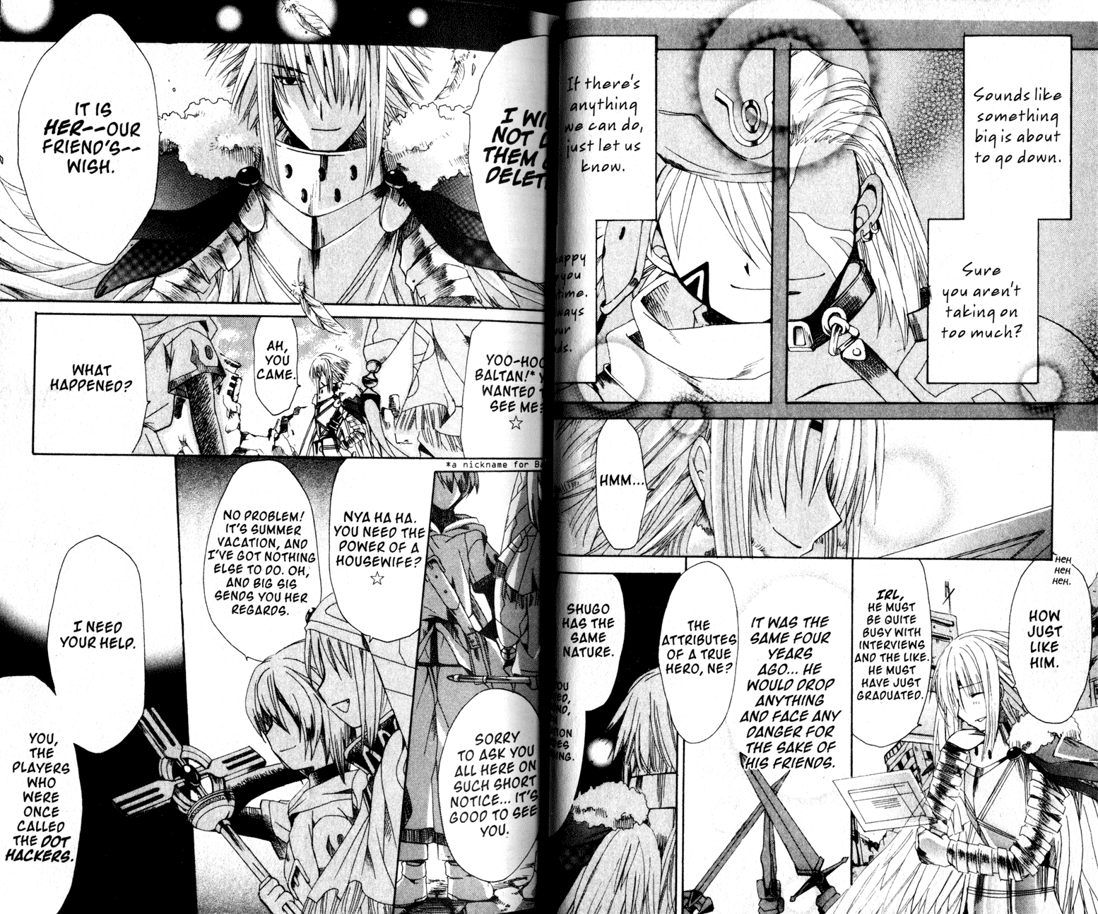 .hack//Tasogare no Udewa Densetsu chapter 14 page 9