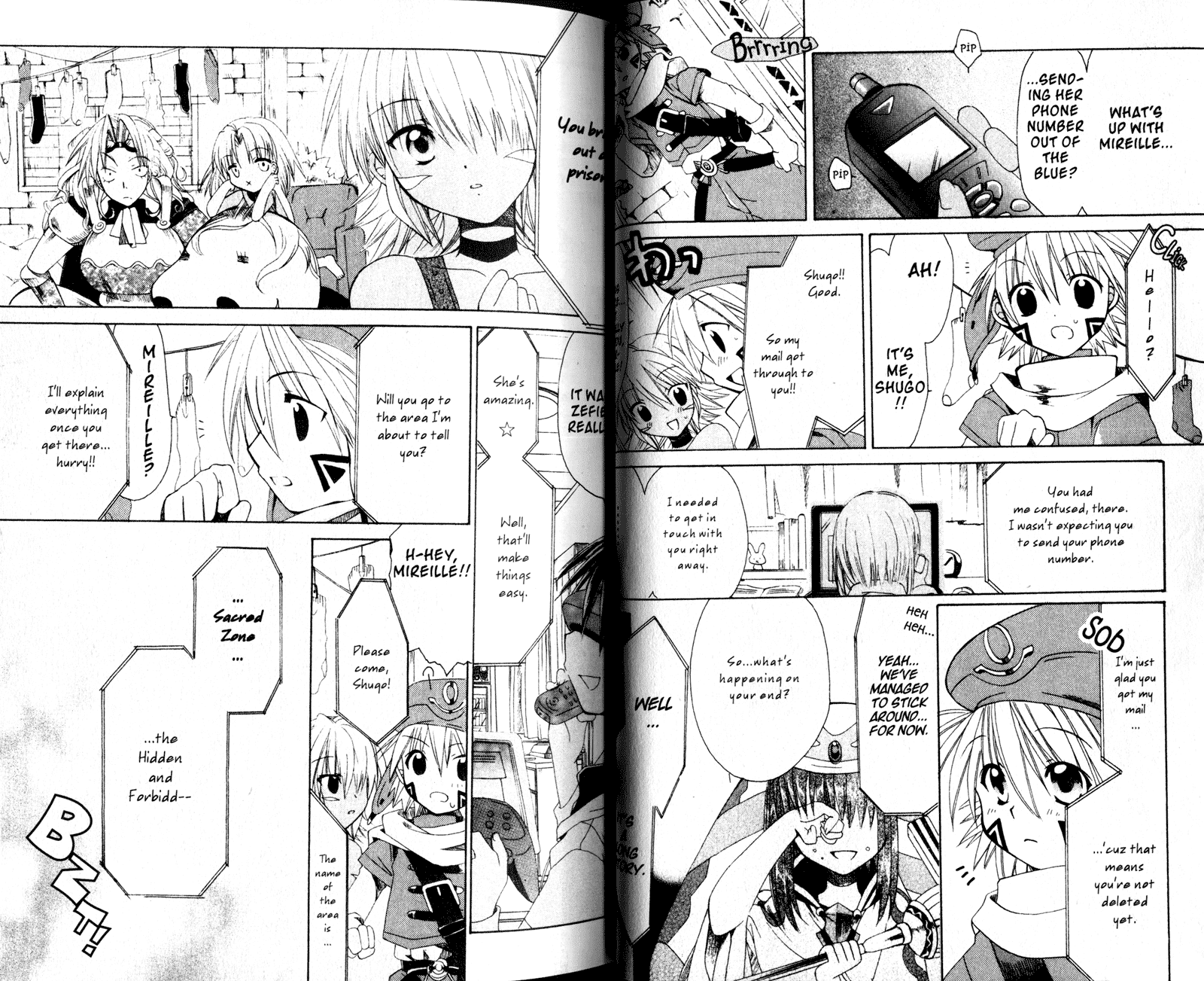 .hack//Tasogare no Udewa Densetsu chapter 15 page 4