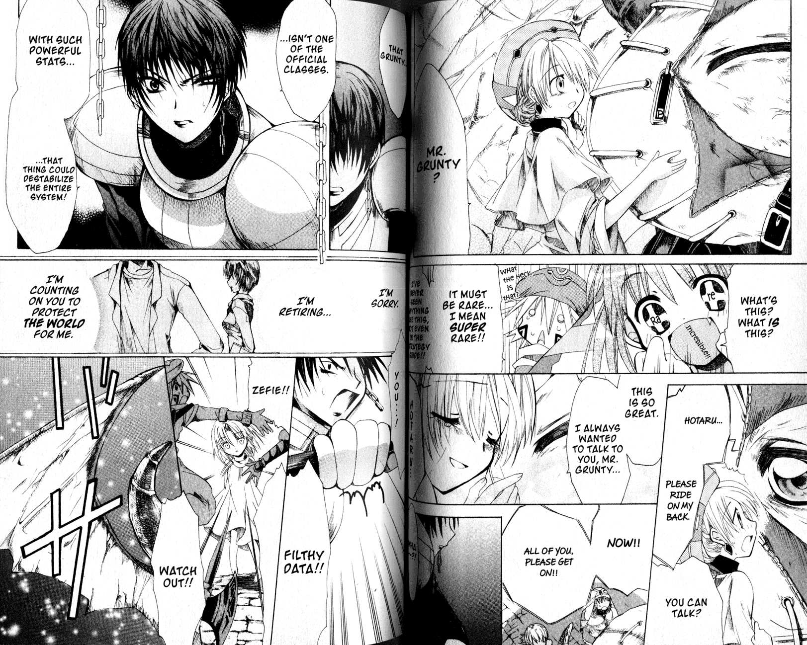 .hack//Tasogare no Udewa Densetsu chapter 16 page 12