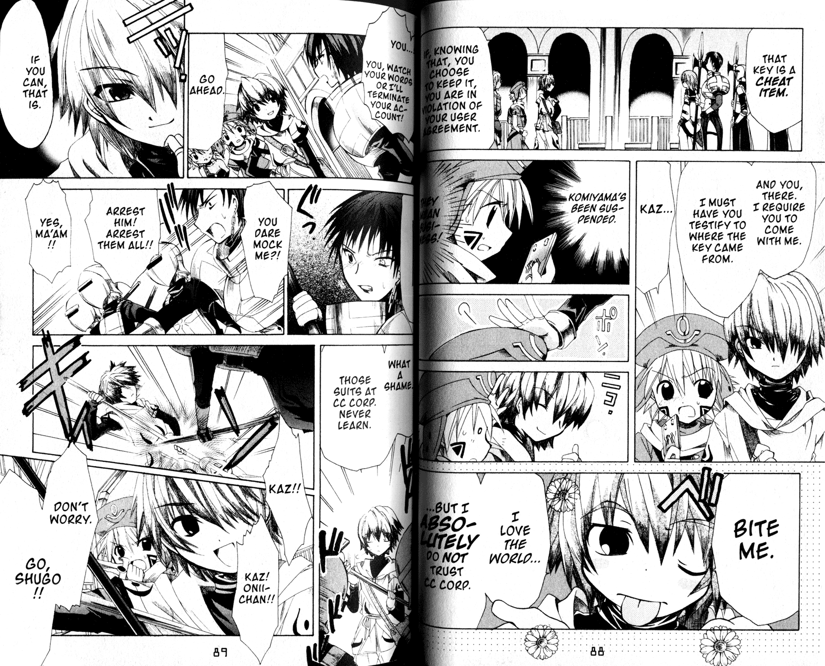 .hack//Tasogare no Udewa Densetsu chapter 16 page 2