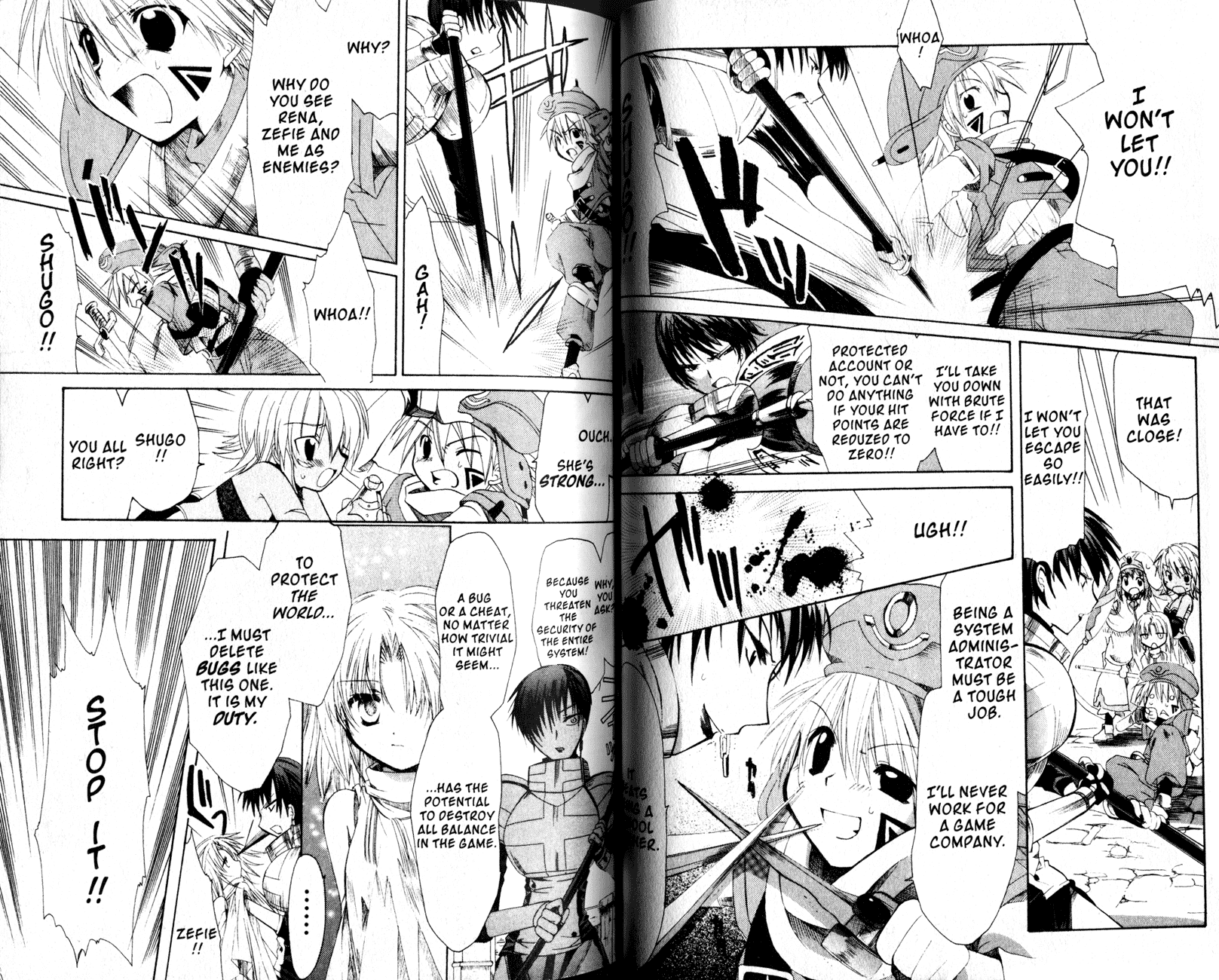 .hack//Tasogare no Udewa Densetsu chapter 16 page 7