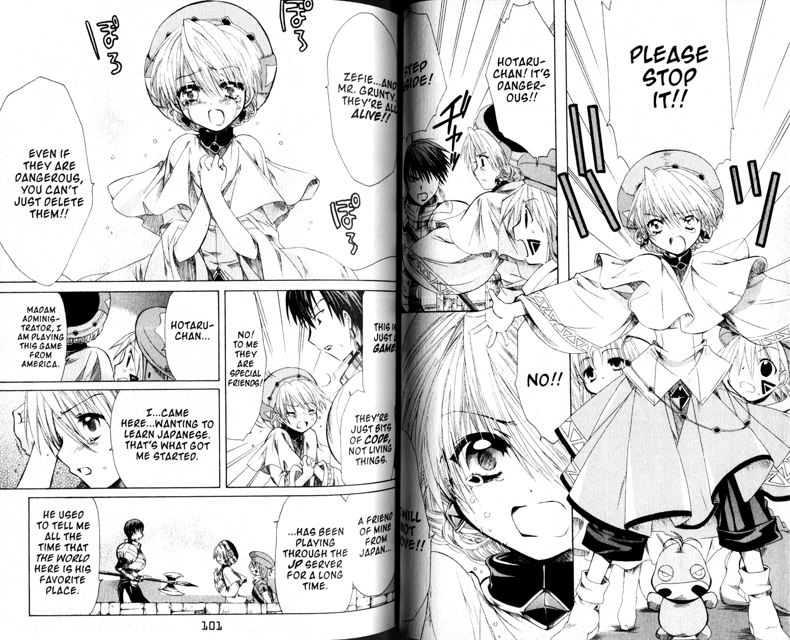 .hack//Tasogare no Udewa Densetsu chapter 16 page 8