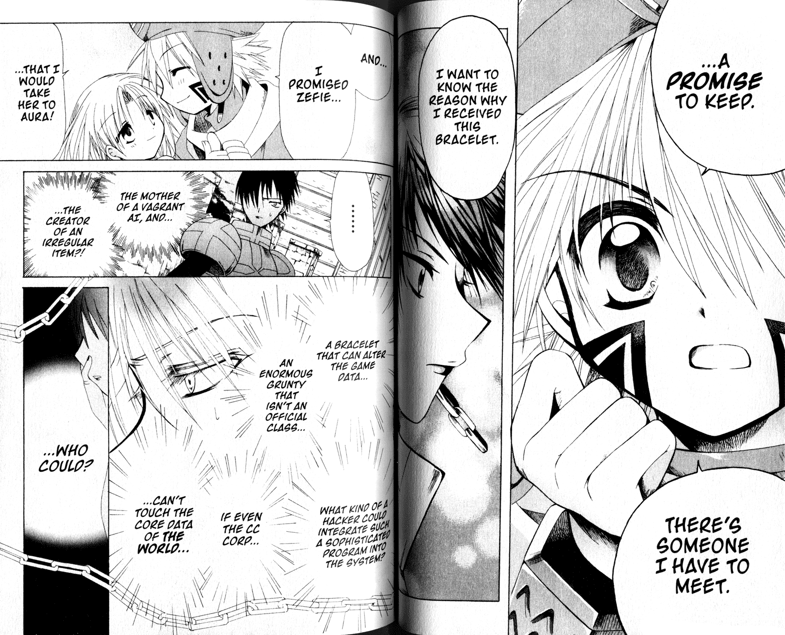 .hack//Tasogare no Udewa Densetsu chapter 17 page 6