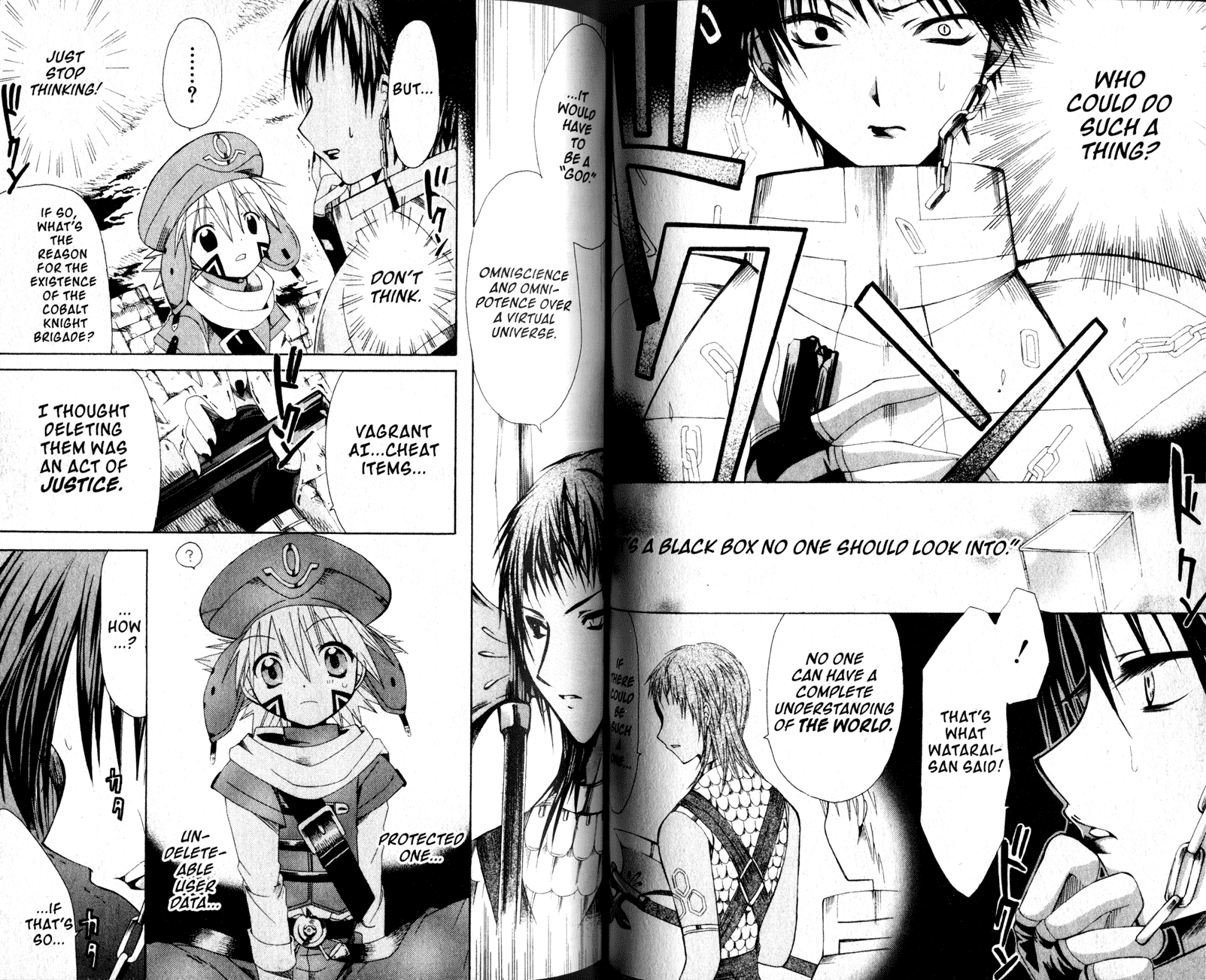 .hack//Tasogare no Udewa Densetsu chapter 17 page 7