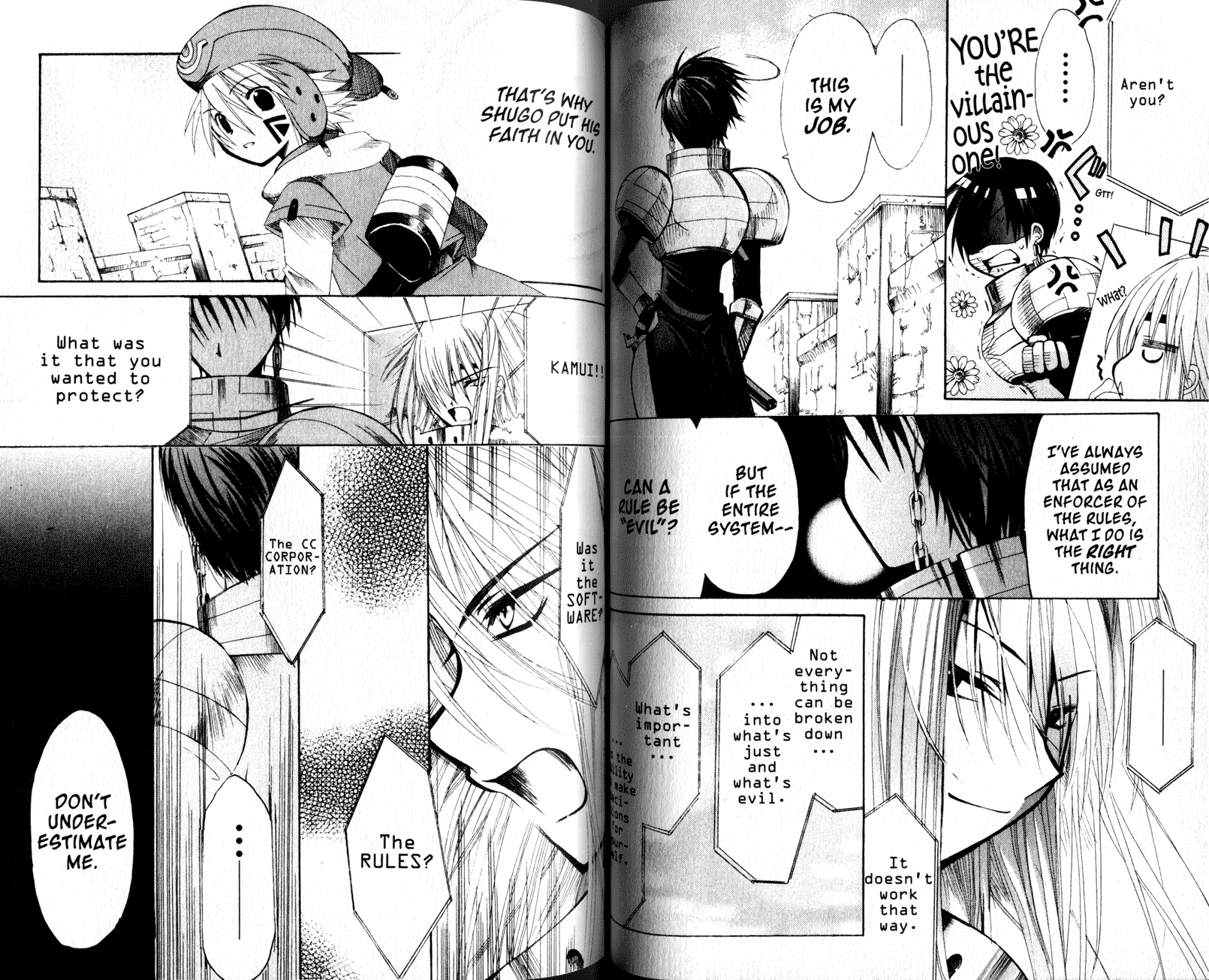 .hack//Tasogare no Udewa Densetsu chapter 18 page 8