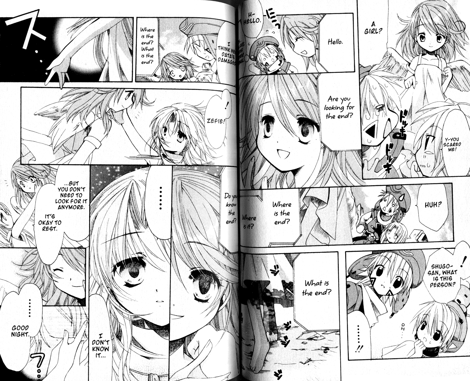 .hack//Tasogare no Udewa Densetsu chapter 19 page 4