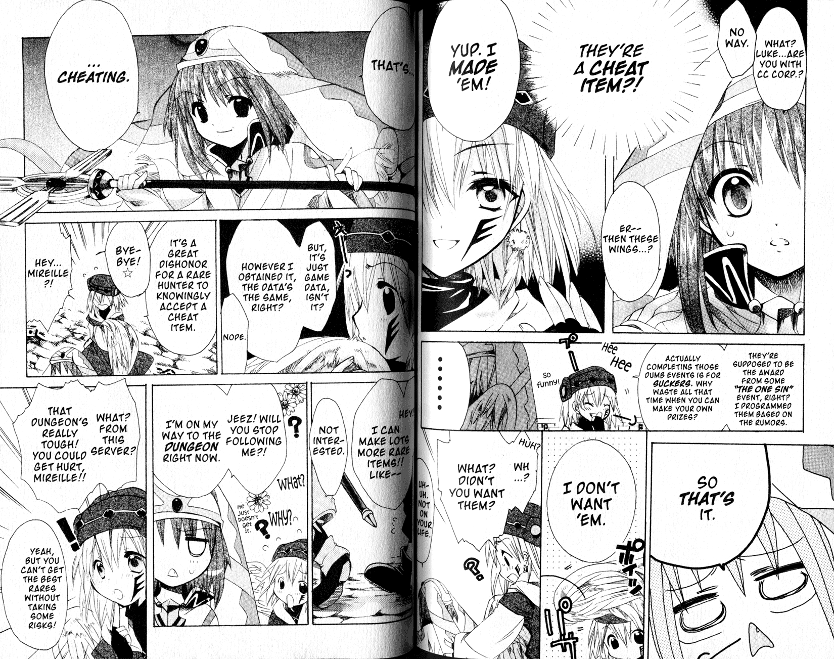 .hack//Tasogare no Udewa Densetsu chapter 21.5 page 5