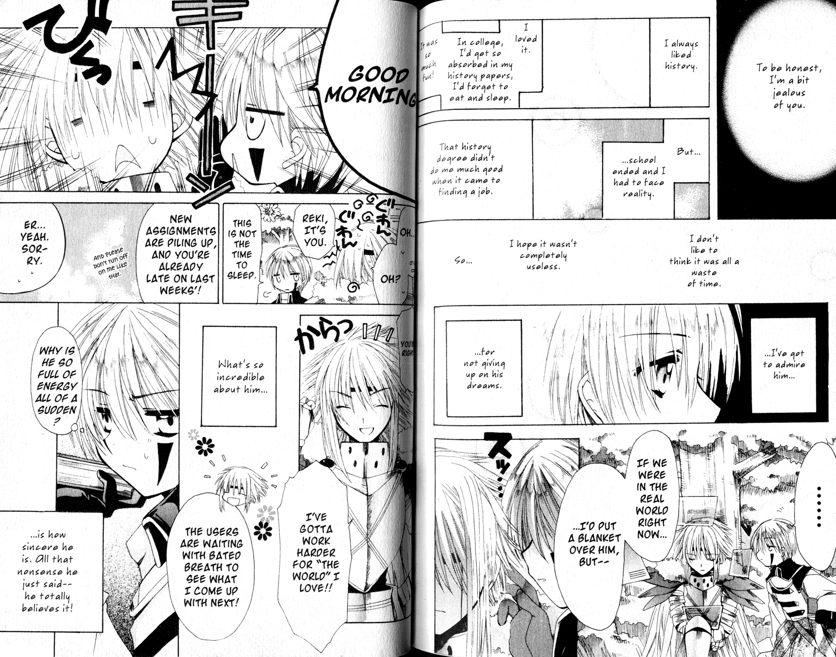 .hack//Tasogare no Udewa Densetsu chapter 21.6 page 3