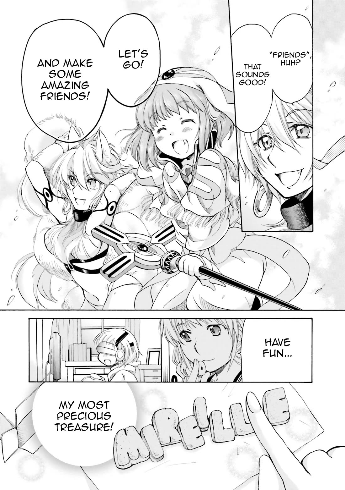 .hack//Tasogare no Udewa Densetsu chapter 21.9 page 26