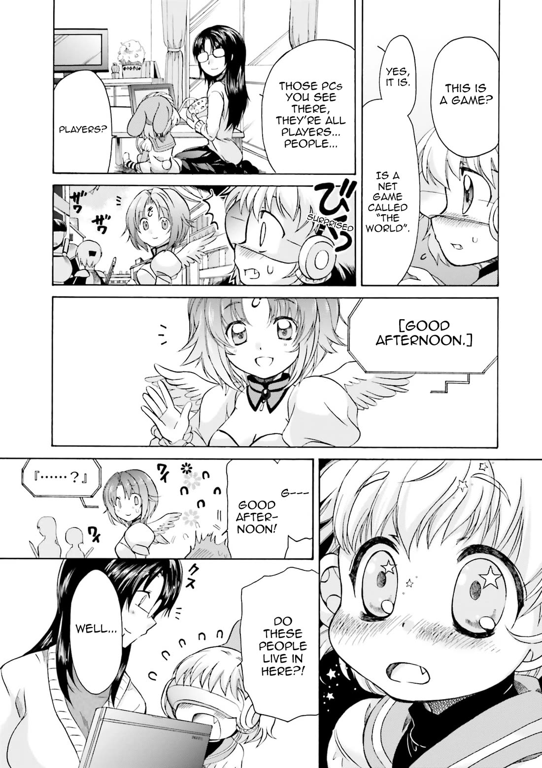 .hack//Tasogare no Udewa Densetsu chapter 21.9 page 9