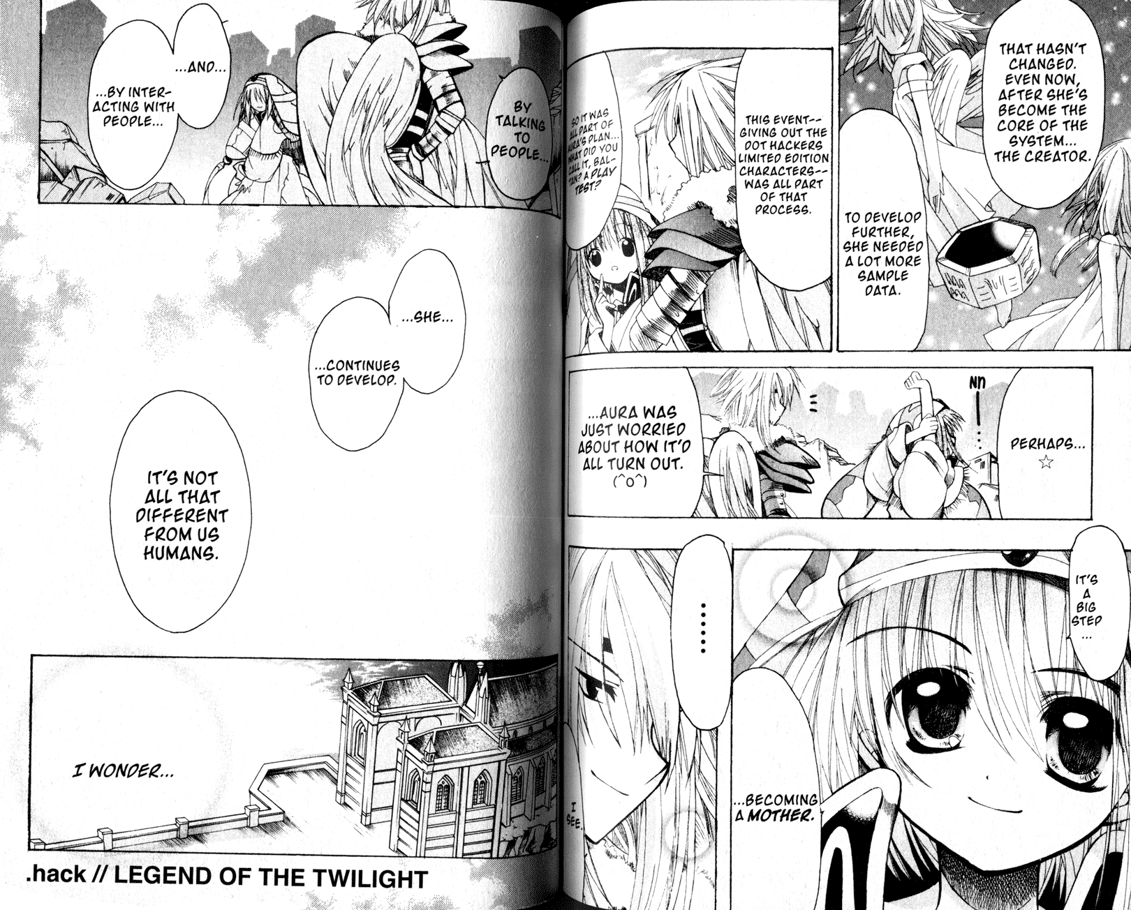 .hack//Tasogare no Udewa Densetsu chapter 21 page 9