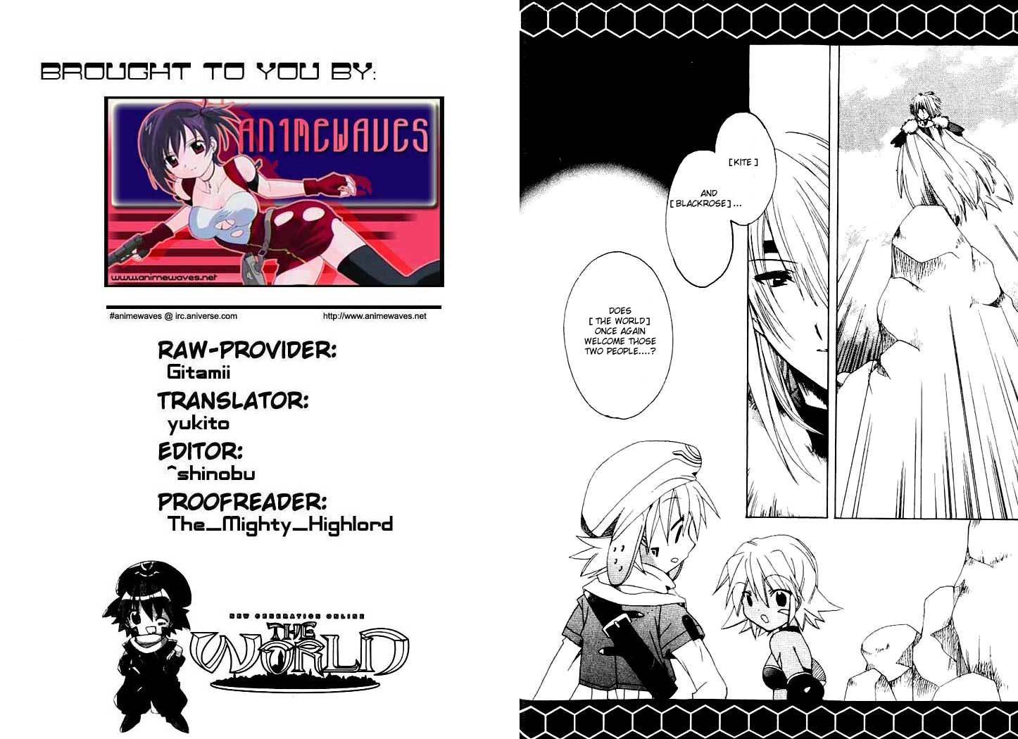 .hack//Tasogare no Udewa Densetsu chapter 3 page 1