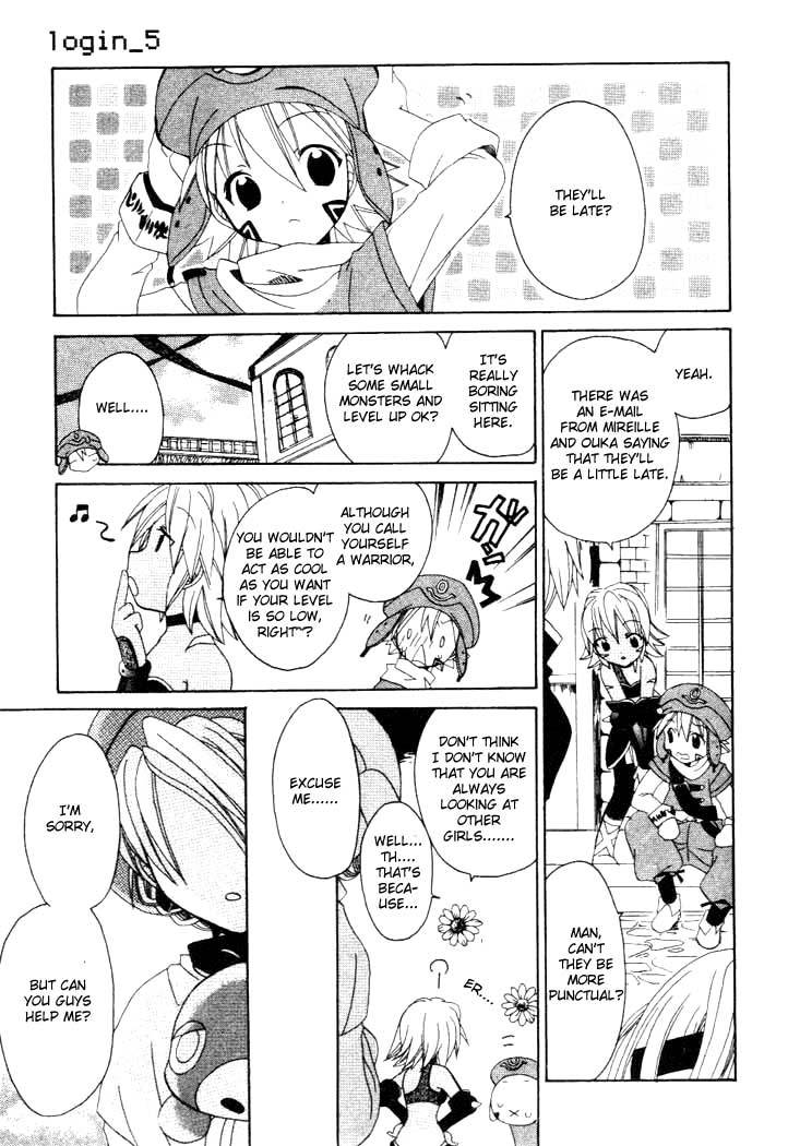 .hack//Tasogare no Udewa Densetsu chapter 5 page 3