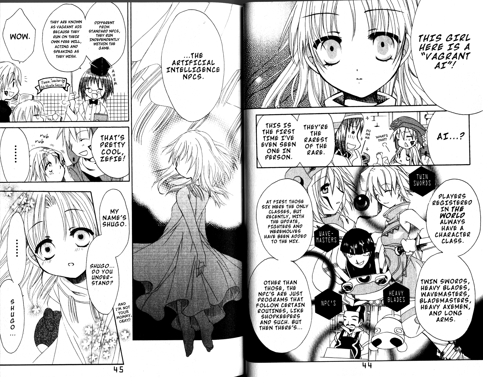 .hack//Tasogare no Udewa Densetsu chapter 8 page 3