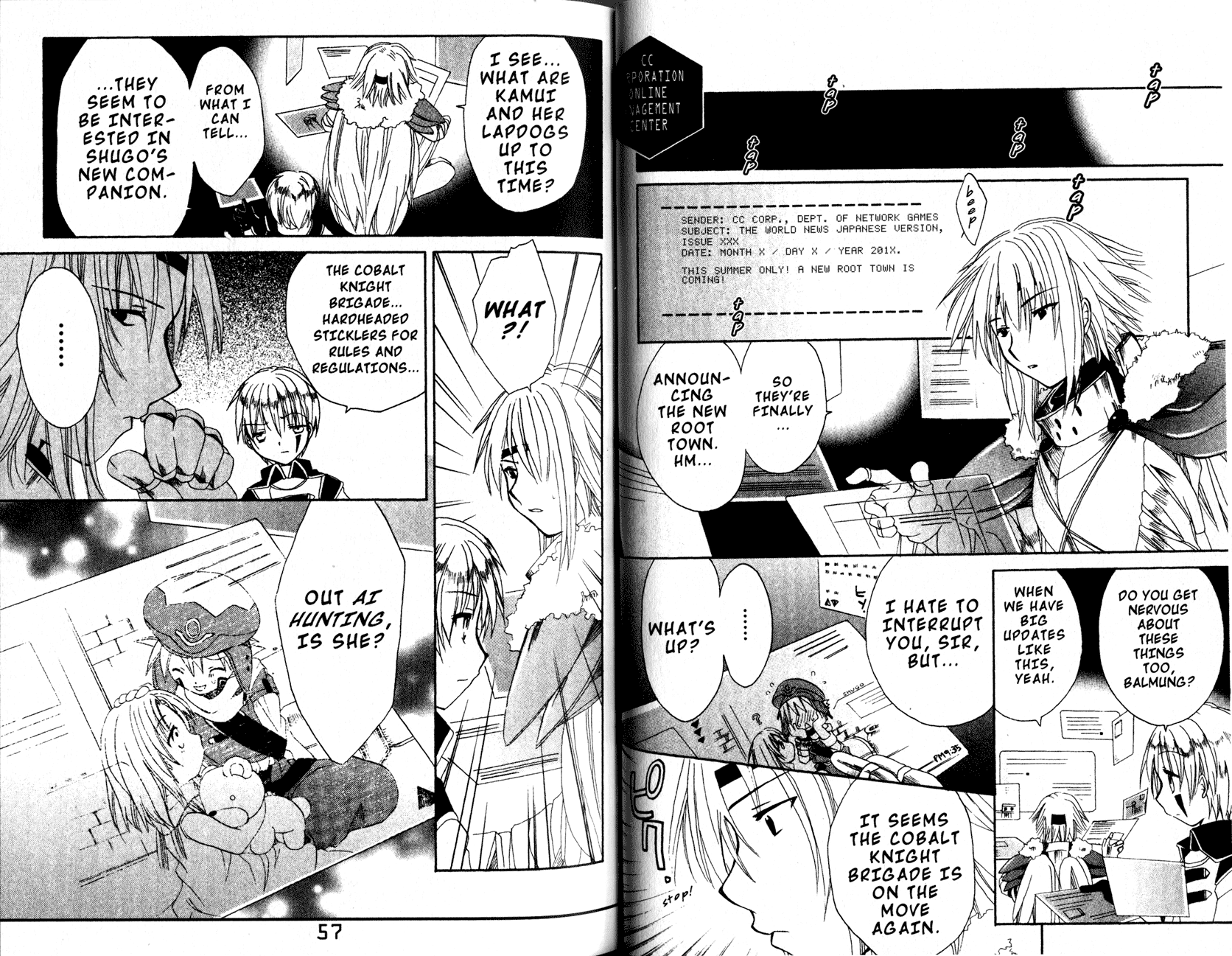 .hack//Tasogare no Udewa Densetsu chapter 8 page 9