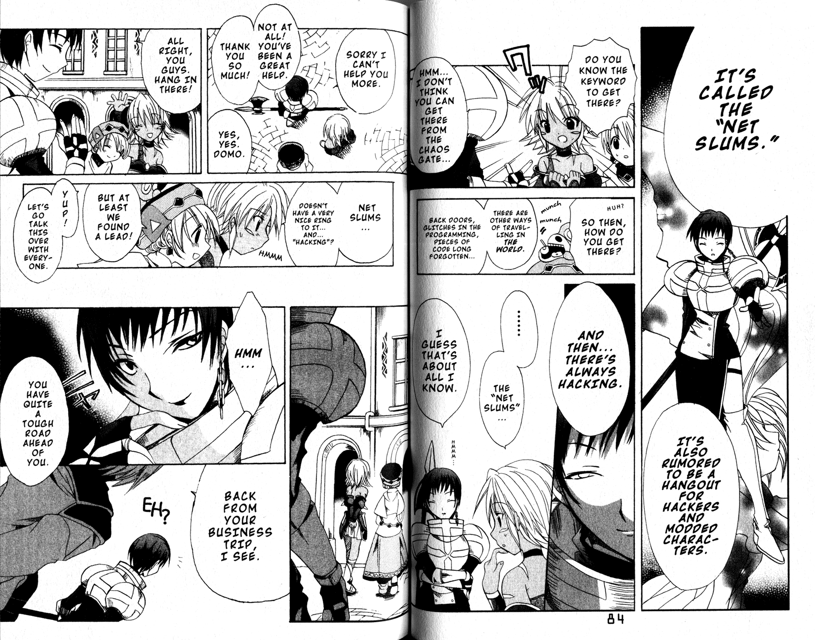 .hack//Tasogare no Udewa Densetsu chapter 9 page 10