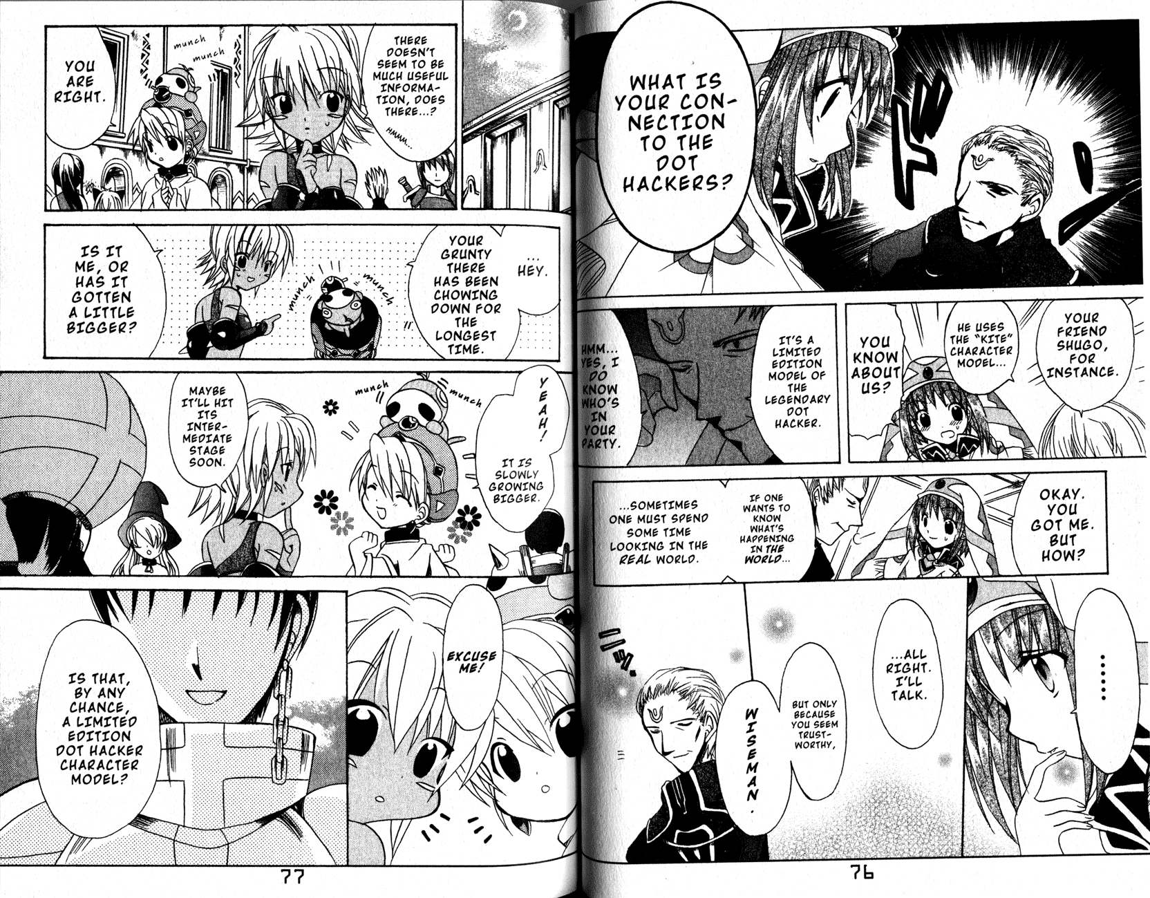 .hack//Tasogare no Udewa Densetsu chapter 9 page 6