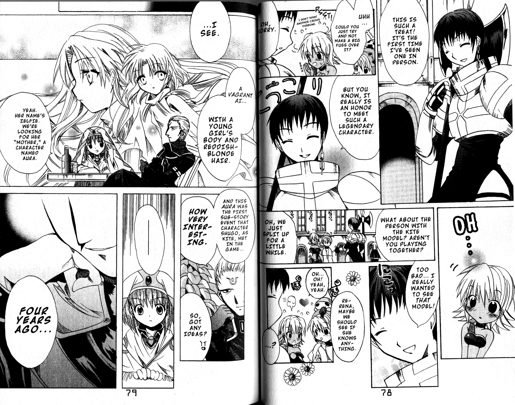 .hack//Tasogare no Udewa Densetsu chapter 9 page 7