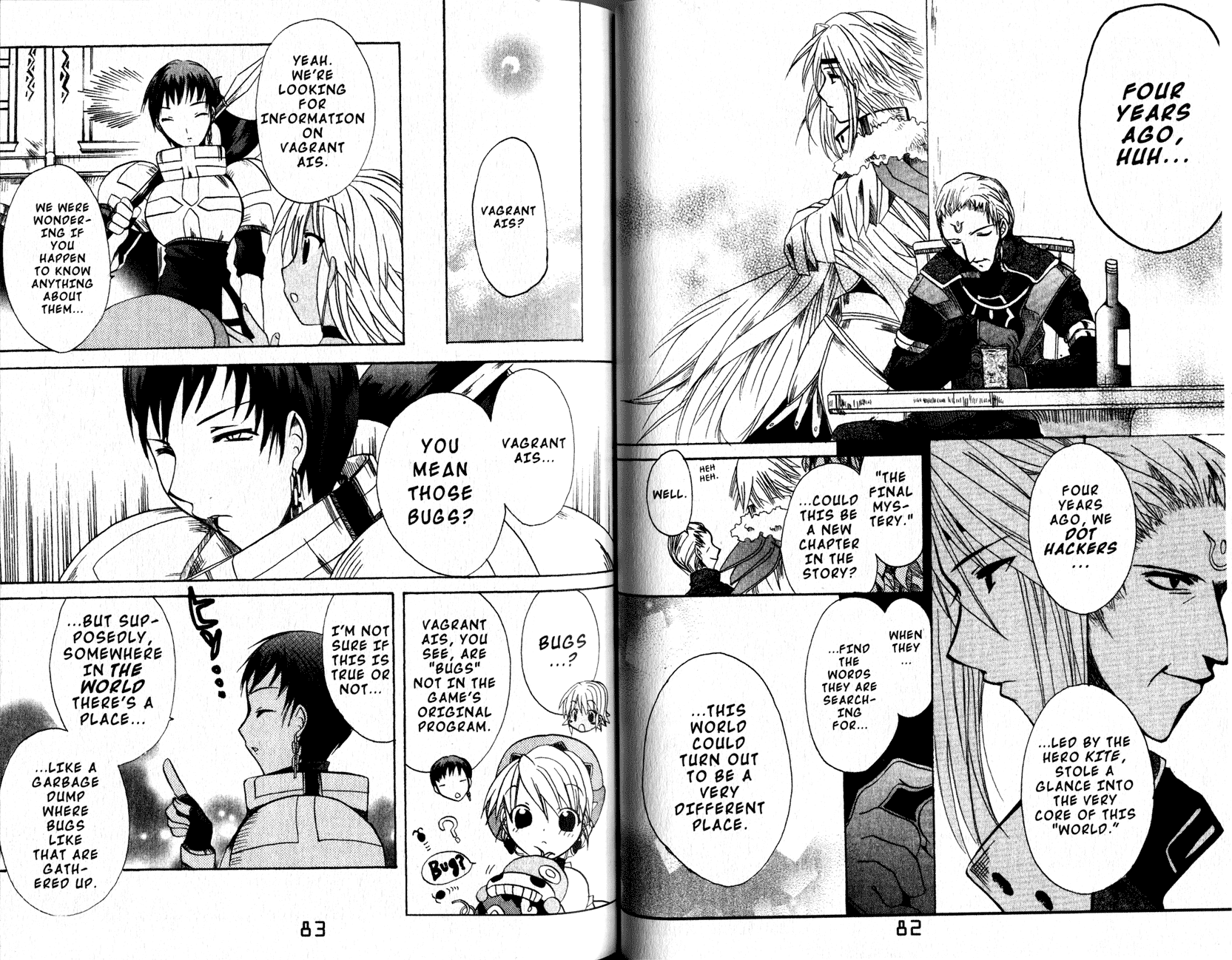 .hack//Tasogare no Udewa Densetsu chapter 9 page 9