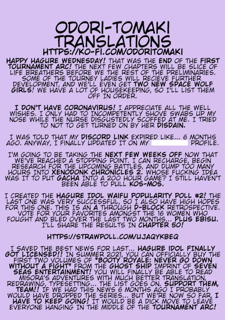 Hagure Idol Jigokuhen chapter 49 page 29