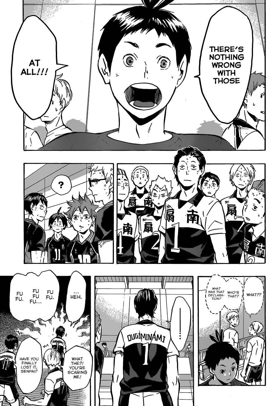 Haikyuu!! chapter 100 page 17
