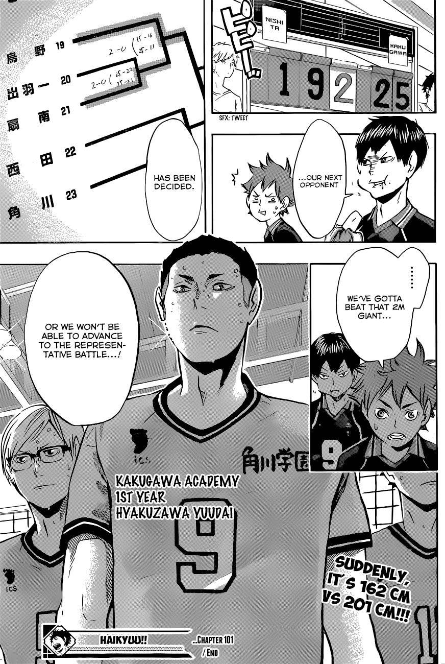 Haikyuu!! chapter 101 page 19