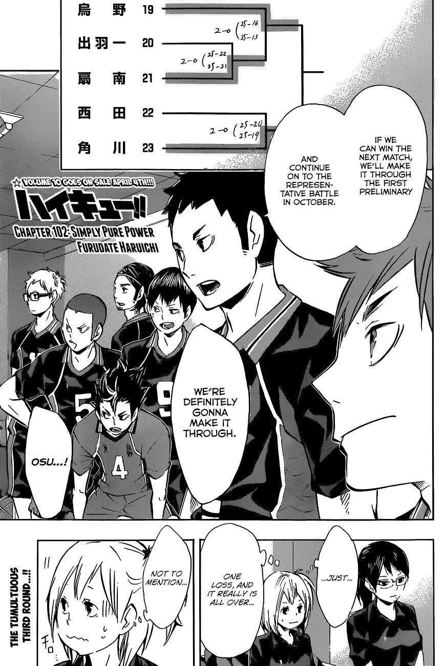 Haikyuu!! chapter 102 page 2