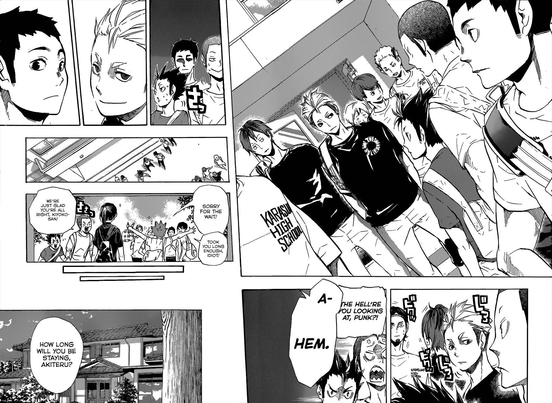 Haikyuu!! chapter 105 page 14