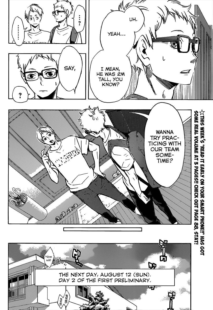 Haikyuu!! chapter 105 page 17