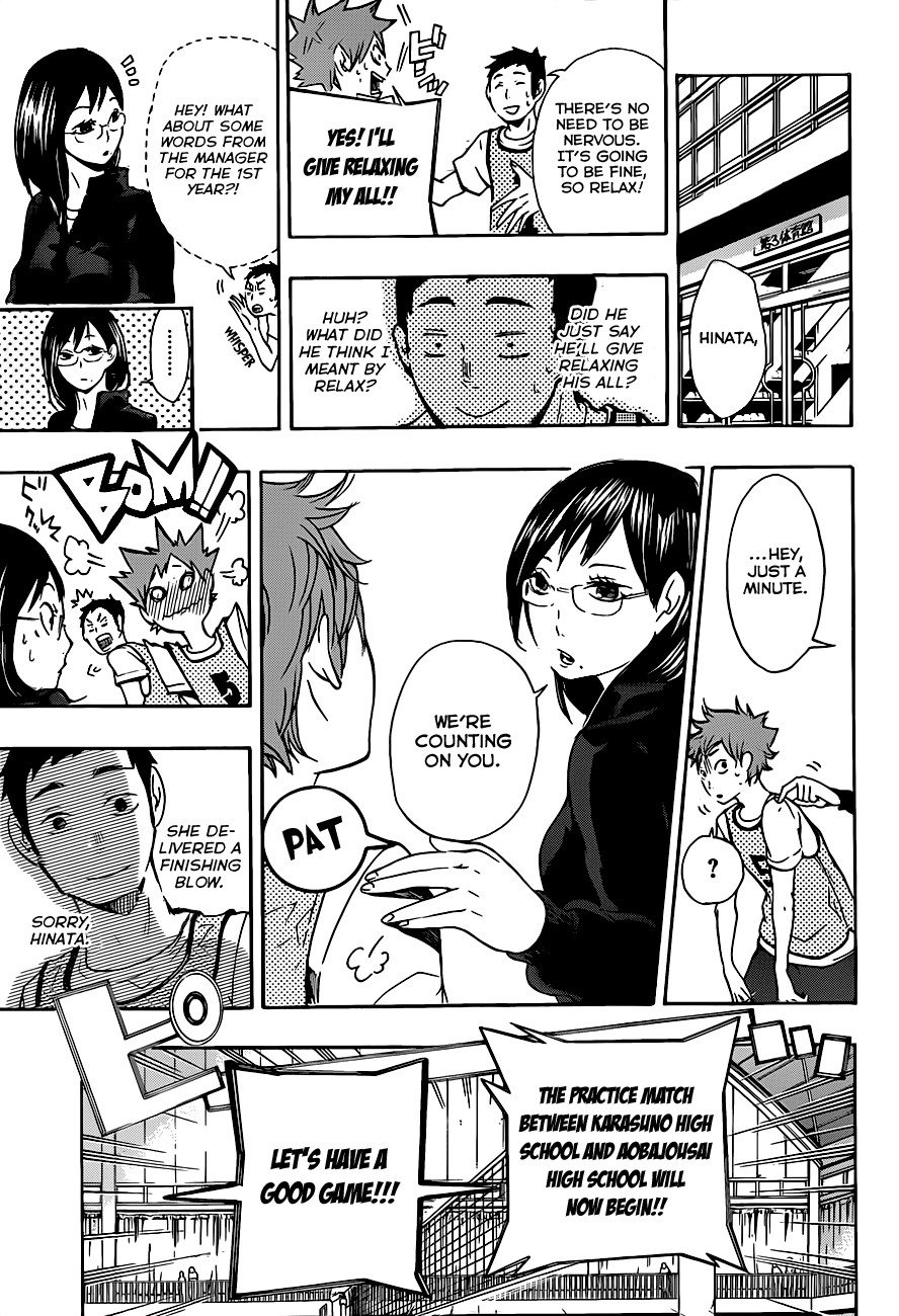 Haikyuu!! chapter 11 page 15