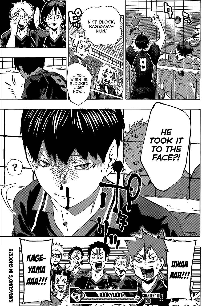 Haikyuu!! chapter 110 page 20