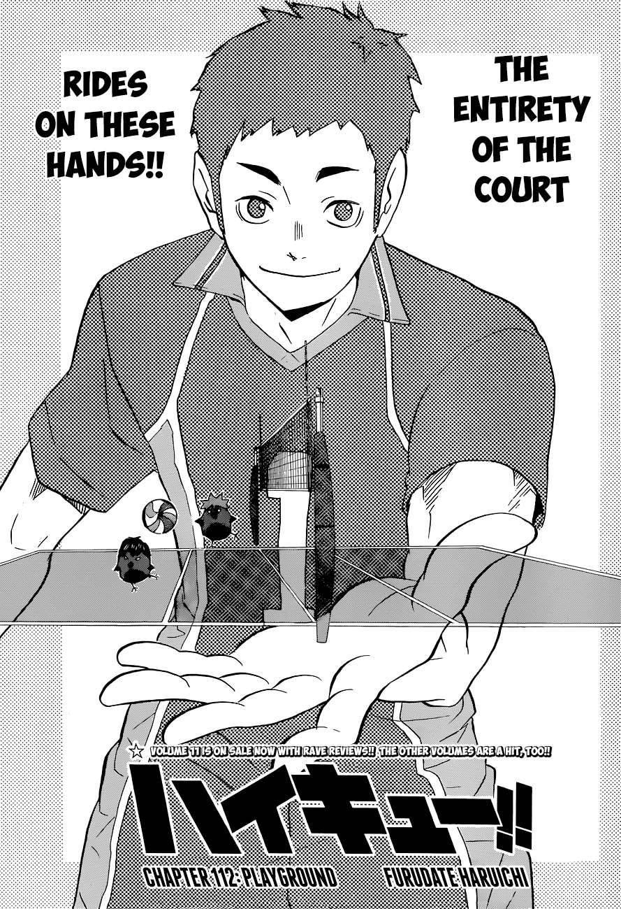 Haikyuu!! chapter 112 page 2