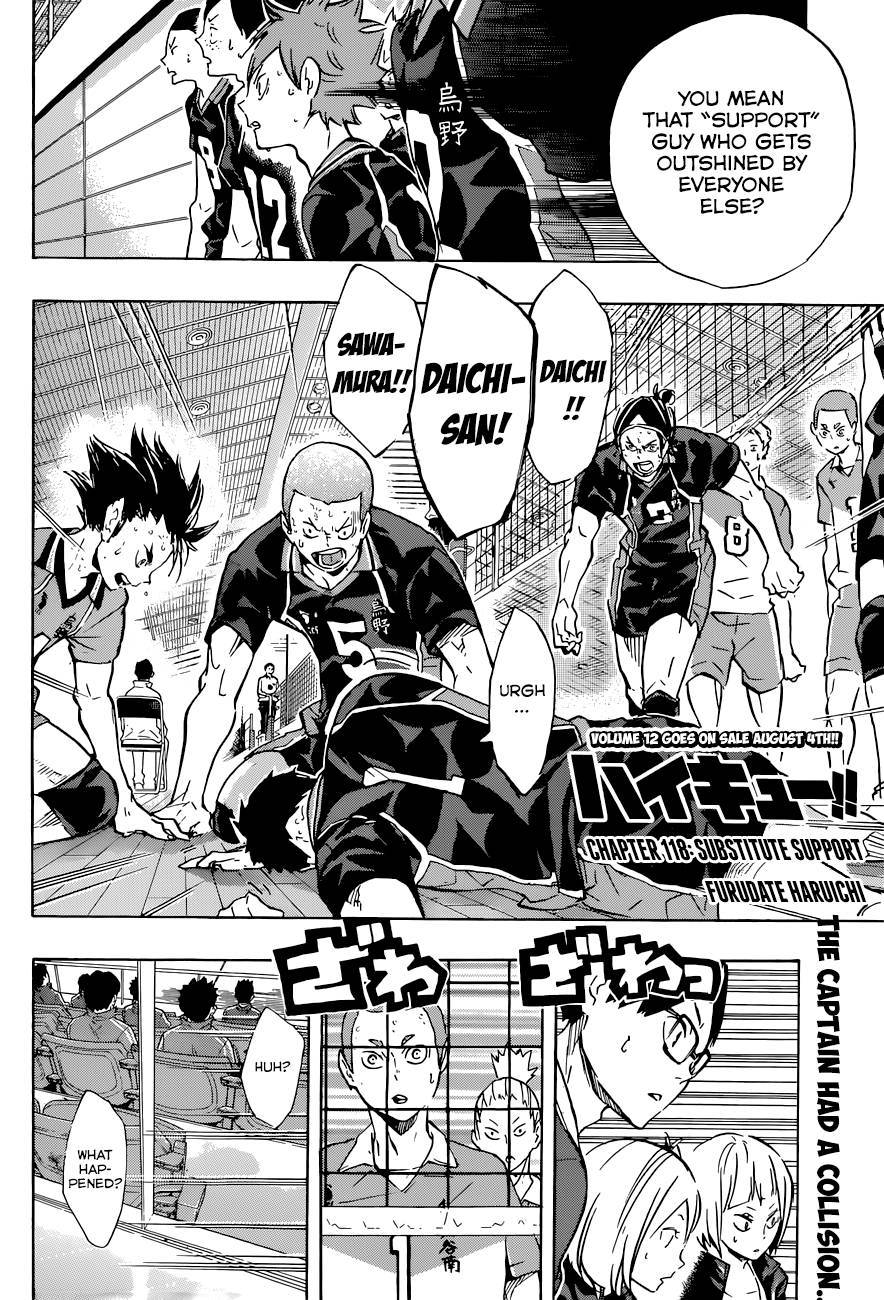 Haikyuu!! chapter 118 page 3
