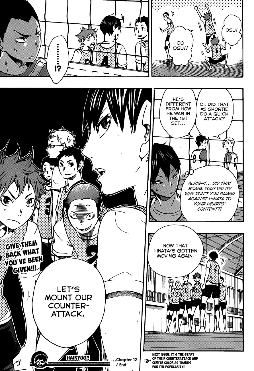 Haikyuu!! chapter 12 page 20