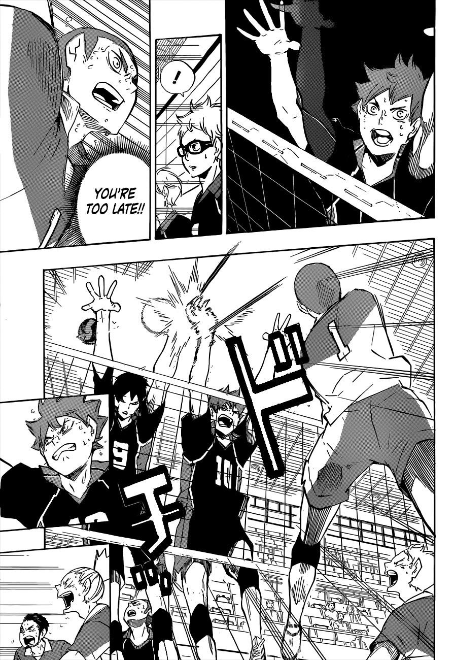 Haikyuu!! chapter 124 page 18
