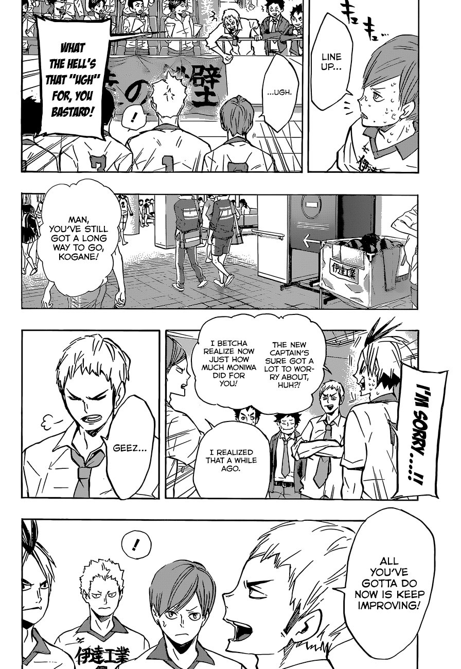 Haikyuu!! chapter 128 page 8