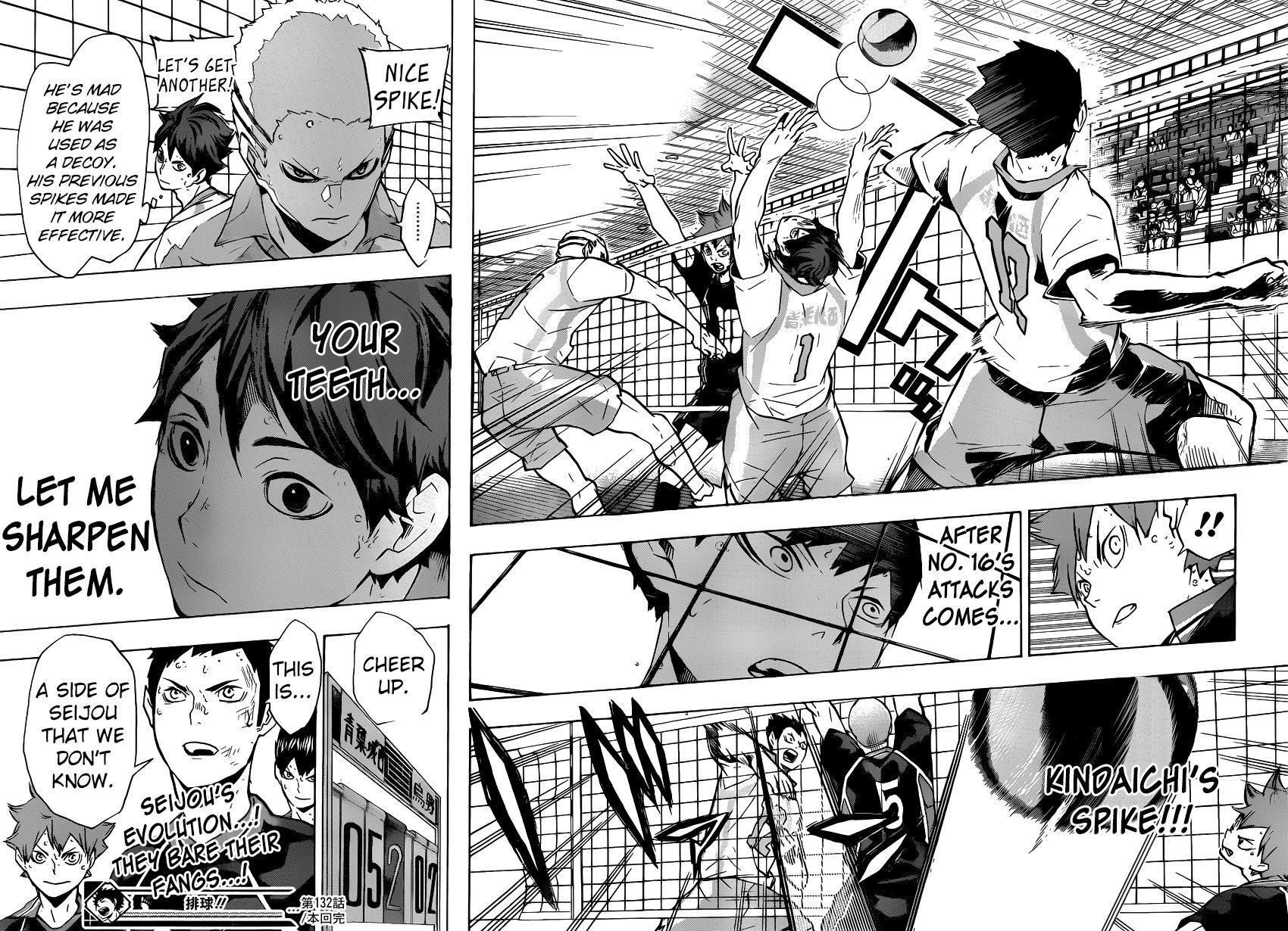 Haikyuu!! chapter 132 page 19