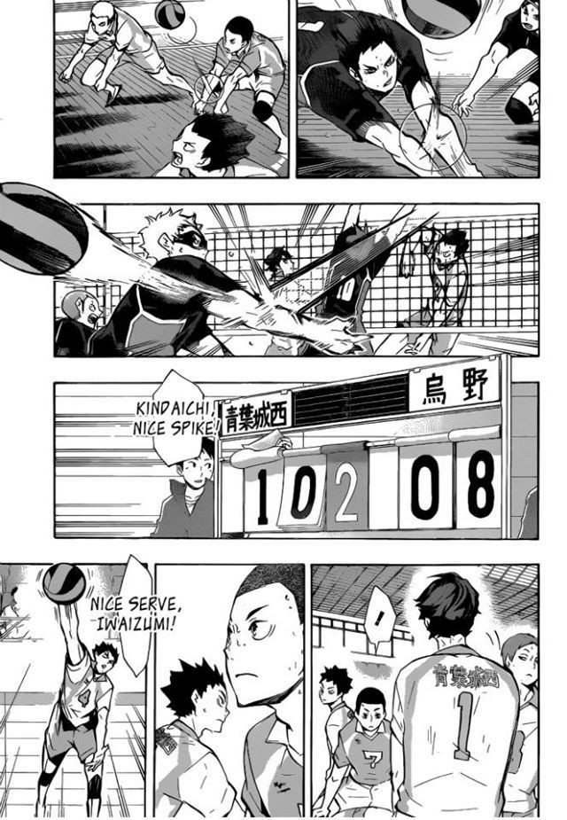 Haikyuu!! chapter 133 page 10