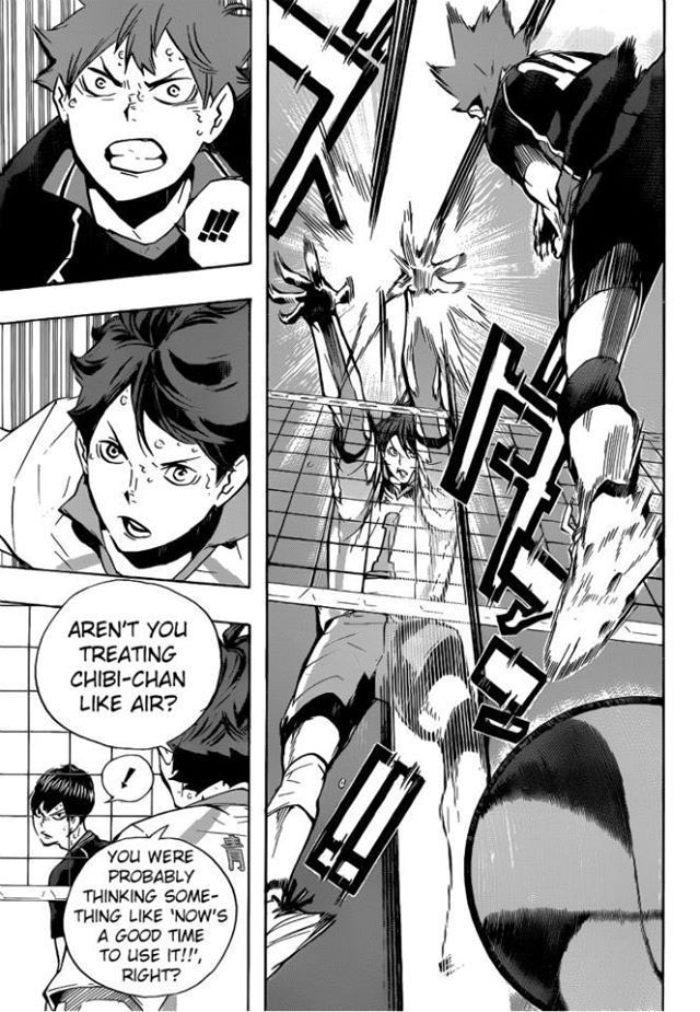 Haikyuu!! chapter 133 page 17