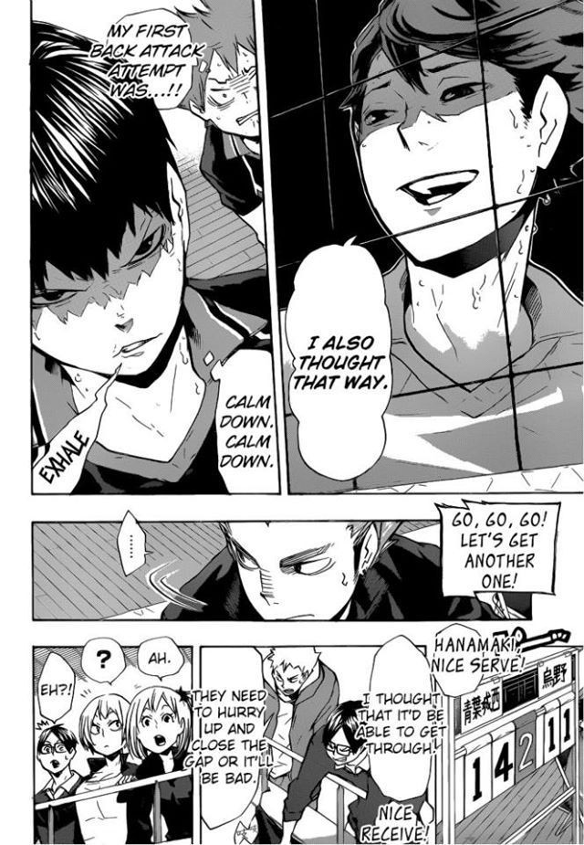 Haikyuu!! chapter 133 page 18