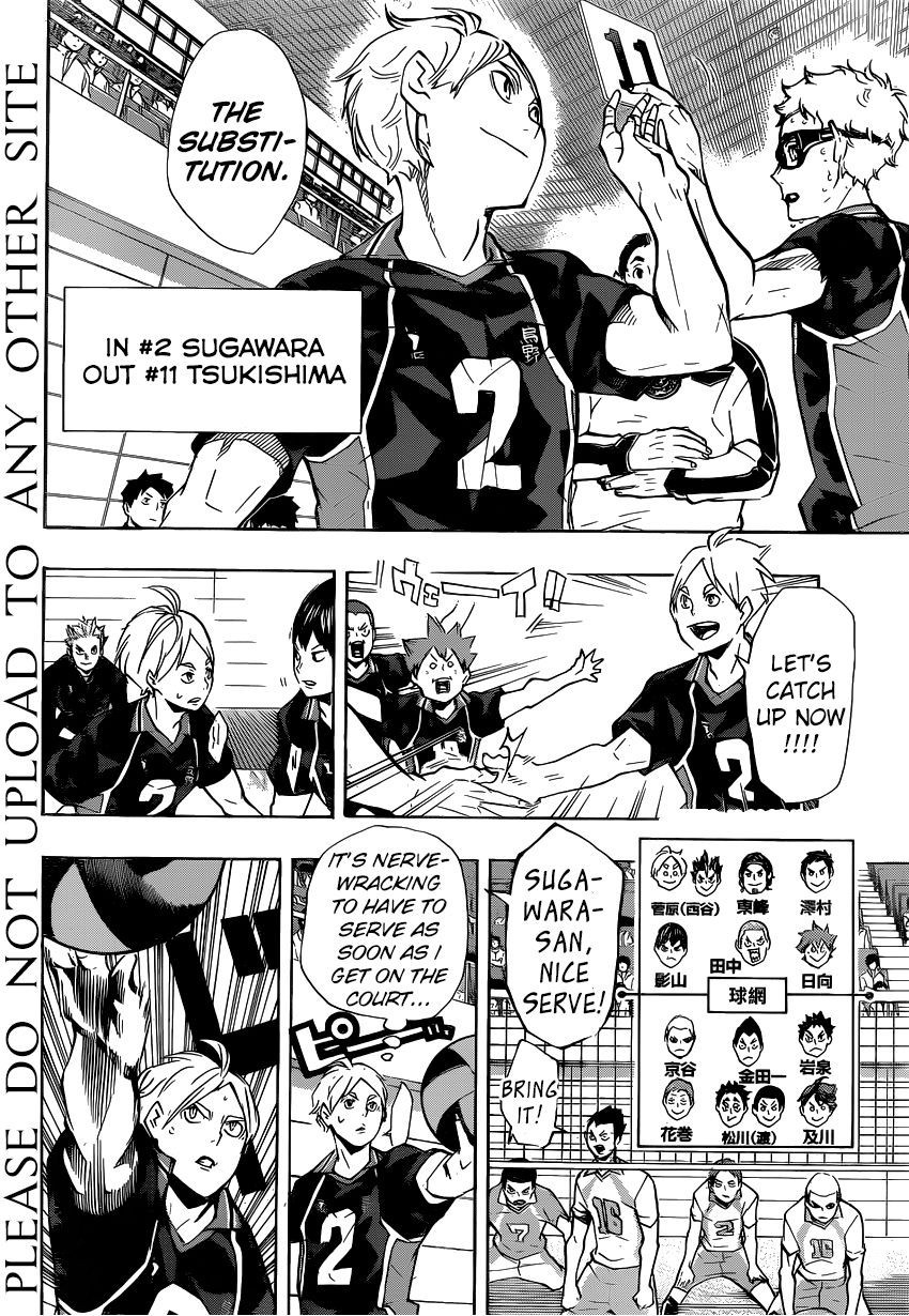 Haikyuu!! chapter 134 page 10