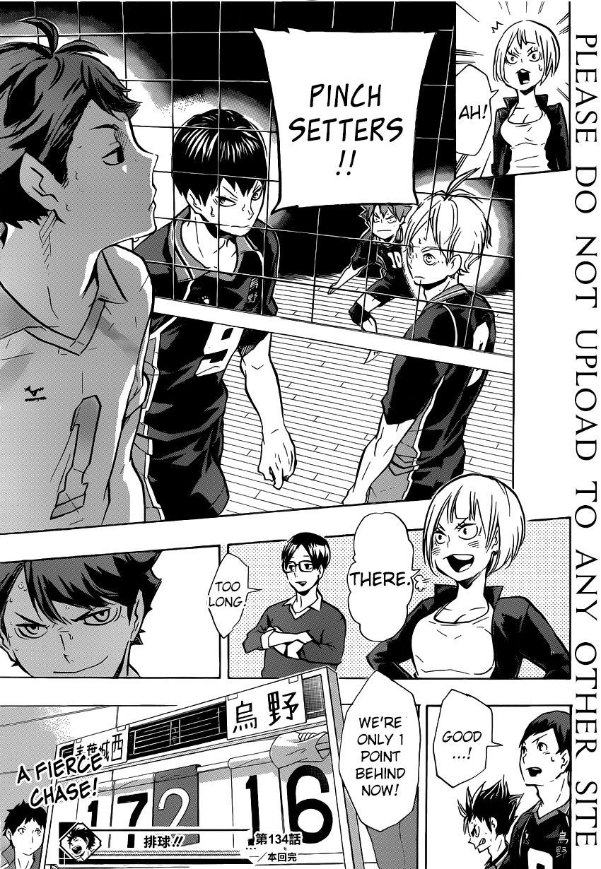 Haikyuu!! chapter 134 page 18